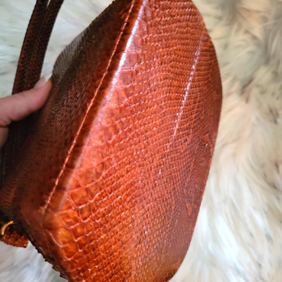 1940's Snakeskin Purse - Picture 3 of 12